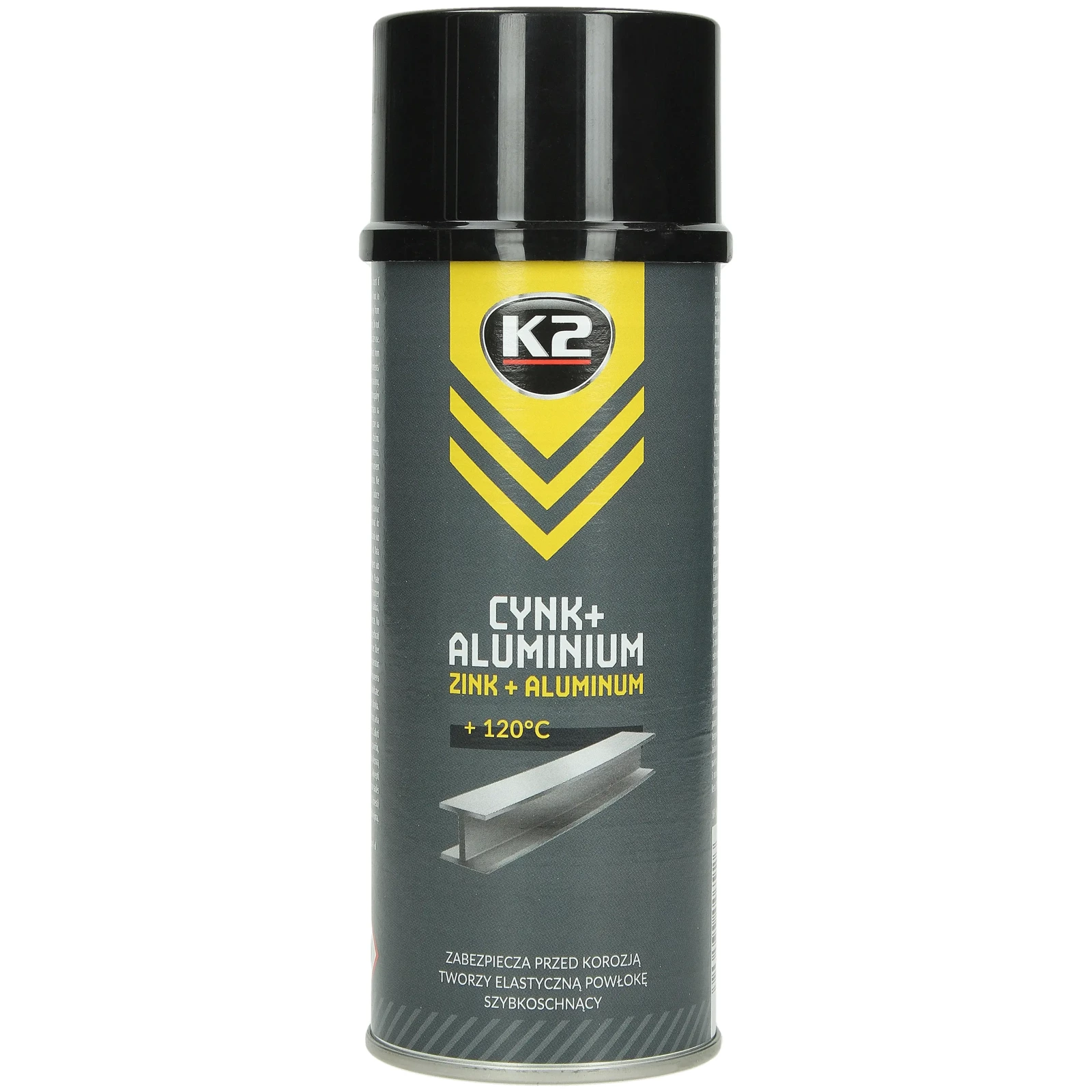 Cynk + aluminium w sprayu K2 400ml
