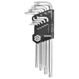 Zestaw kluczy trzpieniowych TORX T10-T50 VOREL (56478)