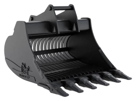 Łyżka ażurowa S60, do przesiewania i grabienia DOOSAN - 120 cm