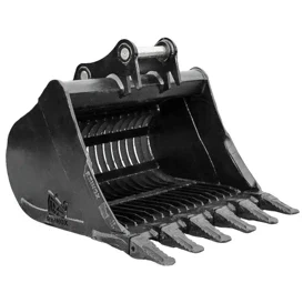 Łyżka ażurowa, łyżka do przesiewania JCB JS160 - 150cm