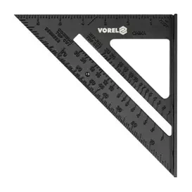 Kątownik aluminiowy ze stopką 250 mm VOREL (18377)