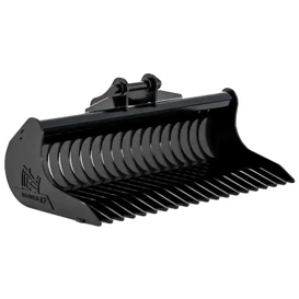 Łyżka ażurowa, do przesiewania i grabienia KUBOTA KX037-4 - 120cm
