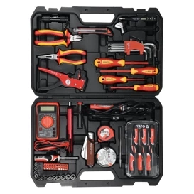 Zestaw narzędzi dla elektryków 68cz. YATO (YT-39009)