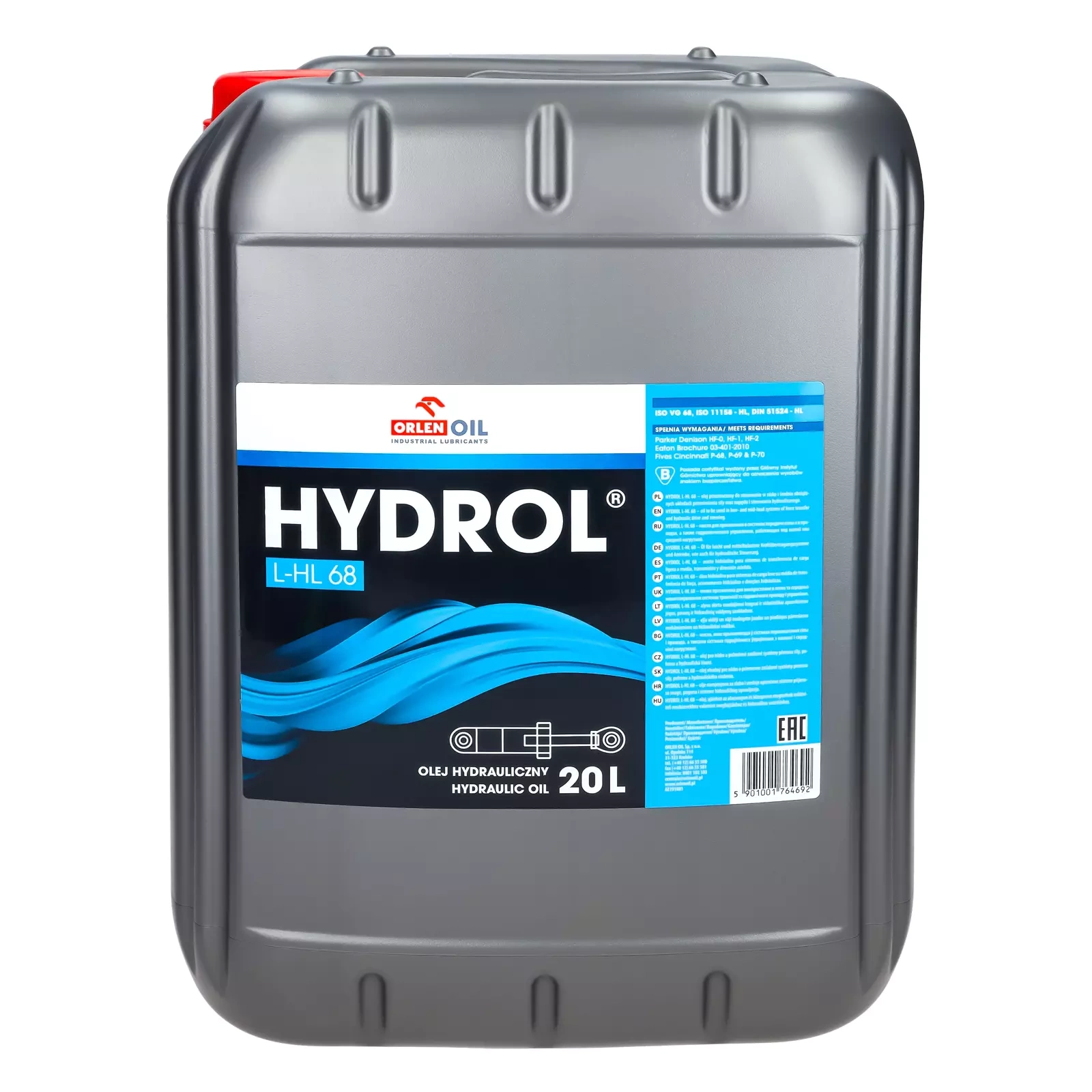 Orlen HYDROL L-HV 46 hydraulic oil - 20L