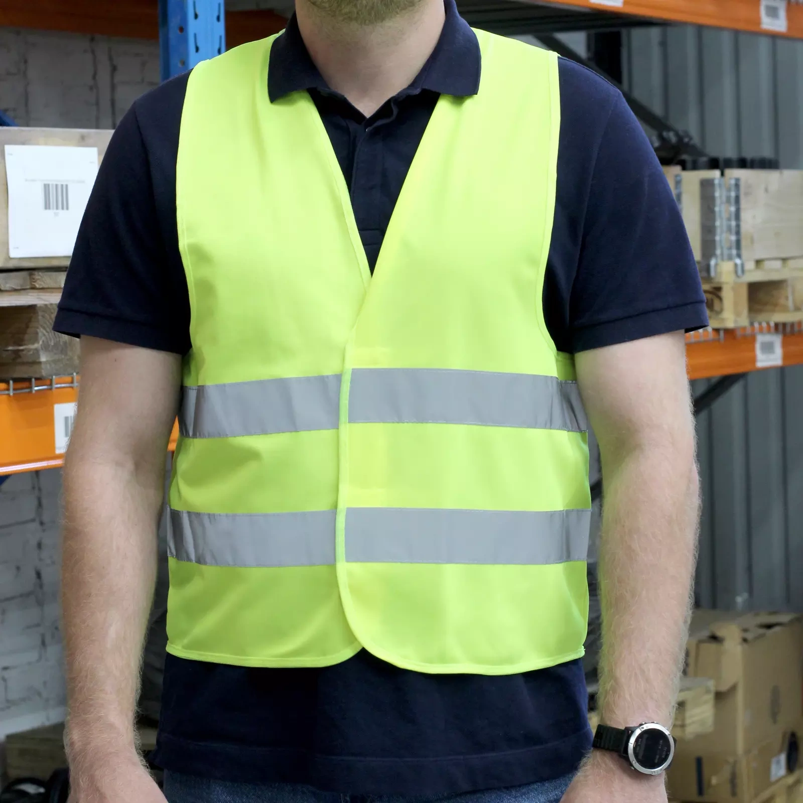 Yellow warning vest VOREL