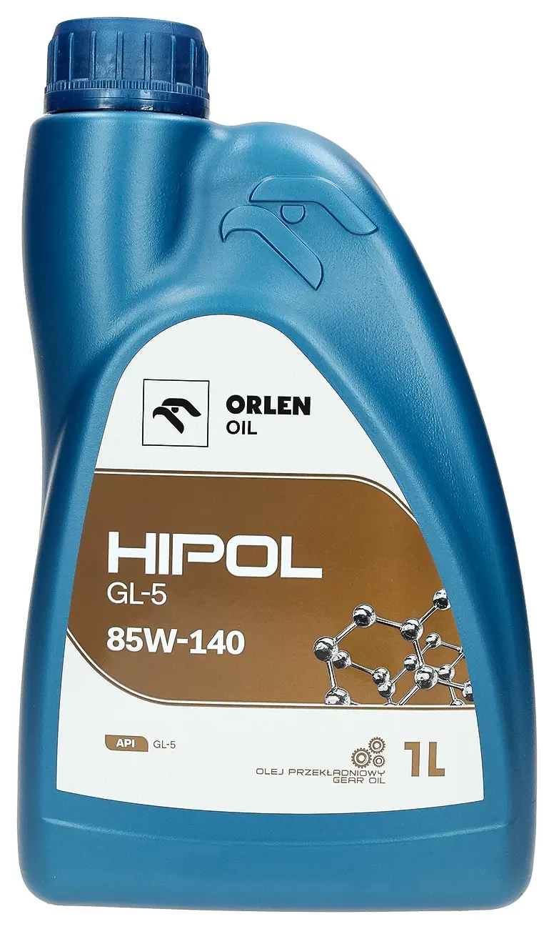 Olej przekładniowy Orlen HIPOL GL-5 85W-140 - 1L