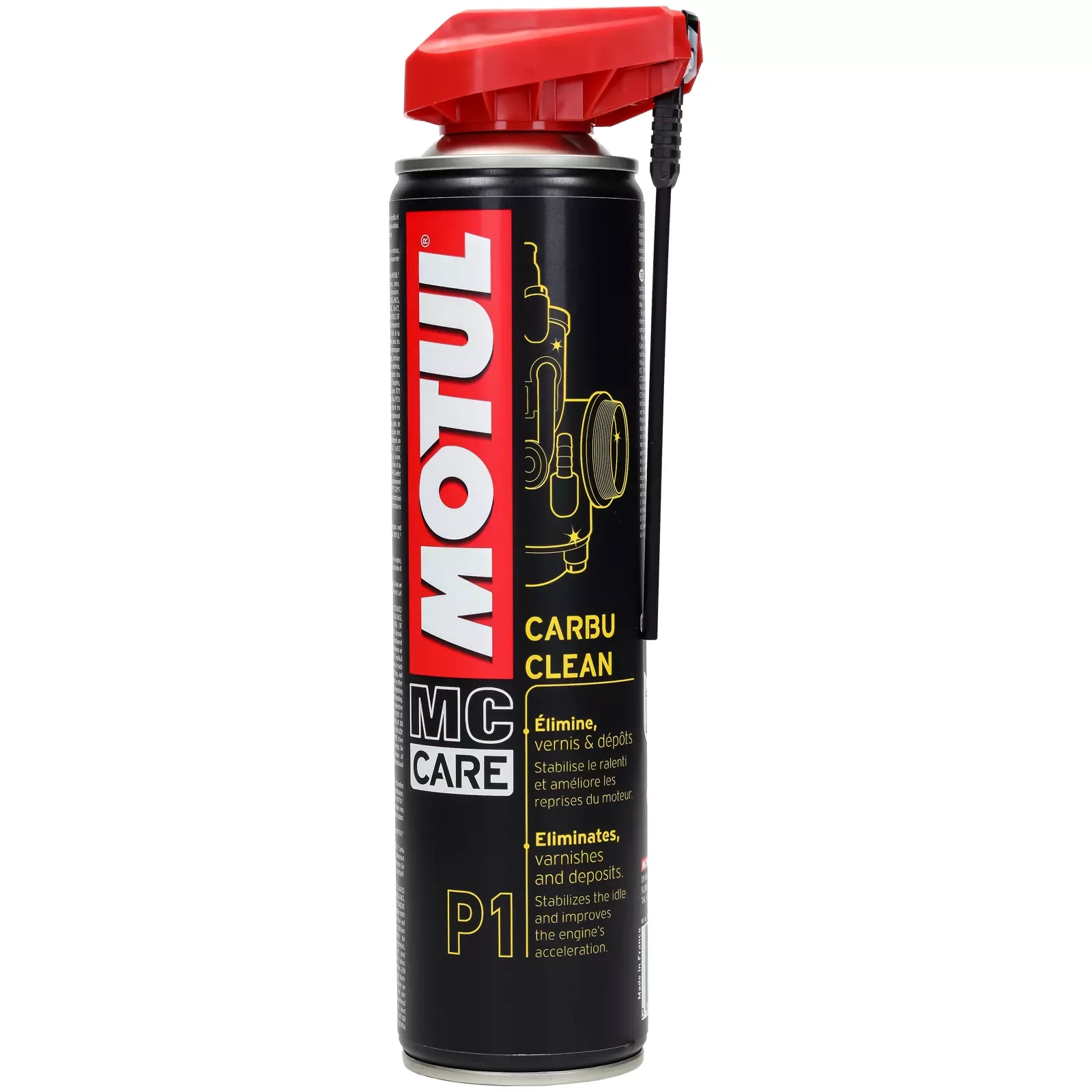 Preparat do czyszczenia gaźników Motul P1 Carbu Clean 400 ml