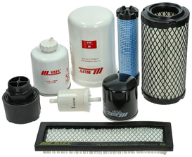 Zestaw filtrów KUBOTA KX91-3 ALPHA 2, komplet filtrów