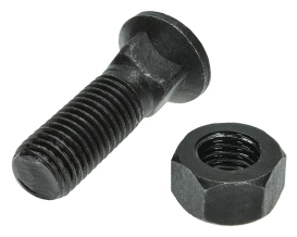 Śruba zębów bocznych + nakrętka JCB 3CX