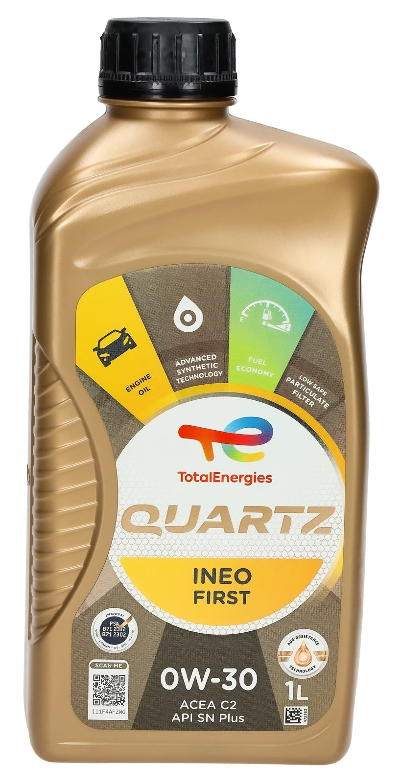Olej silnikowy Total Quartz Ineo First 0W-30 1L